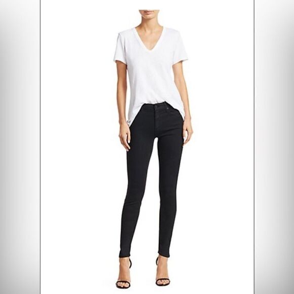 Mother High Waisted Looker Mid-Rise Skimp Jeans 25 NWT Lasting Impression $218 - Picture 9 of 9